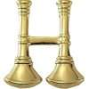 Die-cut Double Bugle Fire Pins Die Cut Pins
