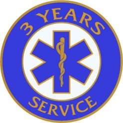 Alternative view of 3 Year EMS Years of Service Pin