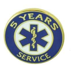 EMS 5 Years of Service Pin