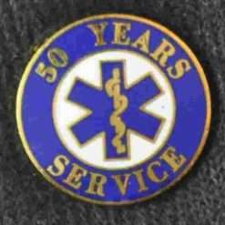 50 Year EMS Years of Service Pin