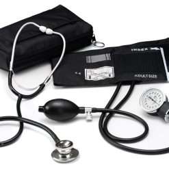 Dual Head Stethoscope  >  Aneroid Sphygmomanometer Kit