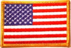 Embroidered Patch - American Flag Patch