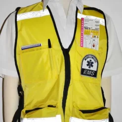 EMS Style Multi-Pocket Safety Vest