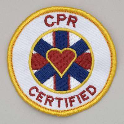 CPR Certified Patch