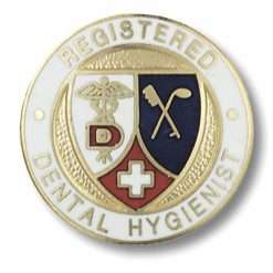 Dental Hygienist - Registered - Emblem Pin