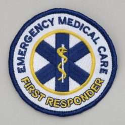 Emergency Medical Care - First Responder Patch 3 inch