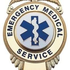 Alternative view of Emergency Medical Service Badge