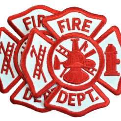 Fire Department Maltese Cross Patch