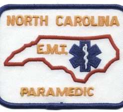 NORTH CAROLINA PARAMEDIC SHOULDER PATCH (2 Each Min)