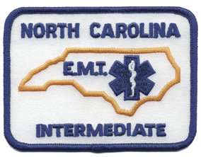 North Carolina EMT Intermediate Patch (Min 2 each)