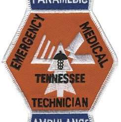 Tennessee Paramedic Ambulance Patch