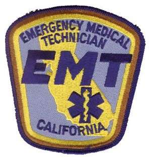 California EMT Patch