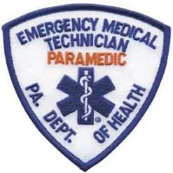 Pennsylvania Paramedic Patch