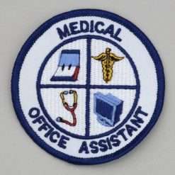 Embroidered Patch - Medical Office Assistant Patch