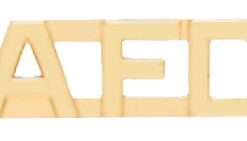 AFD - ZFD Cut Out Letter Pins Pairs3/8