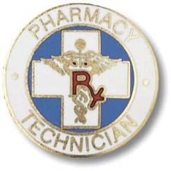 Pharmacy Technician Emblem Pin