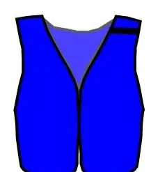 Model SPF0 - Basic Split Front Mesh  Vest