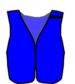 Model SPF0 - Basic Split Front Mesh Vest