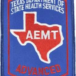Texas AEMT Patch - Color