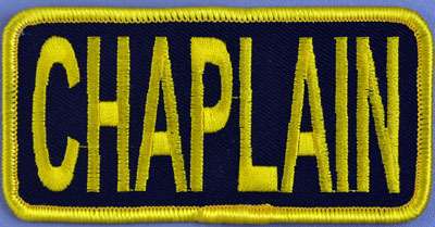 Chaplain Chest Patch