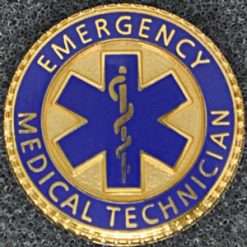 Emergency Medical Technician Graduation Pin