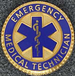 Emergency Medical Technician Graduation Pin