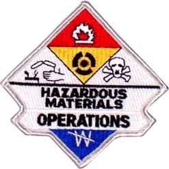 Hazardous Materials Operations Patch
