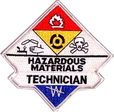Hazmat Technician Patch - Embroidered