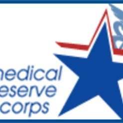 Embroidered Patch - Small Medical Reserve Corps Patch