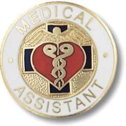 Medical Assistant Emblem Pin