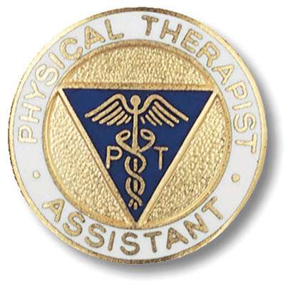 Physical Therapy Assistant Emblem Pin