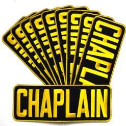 Back Patch Chaplain Patch