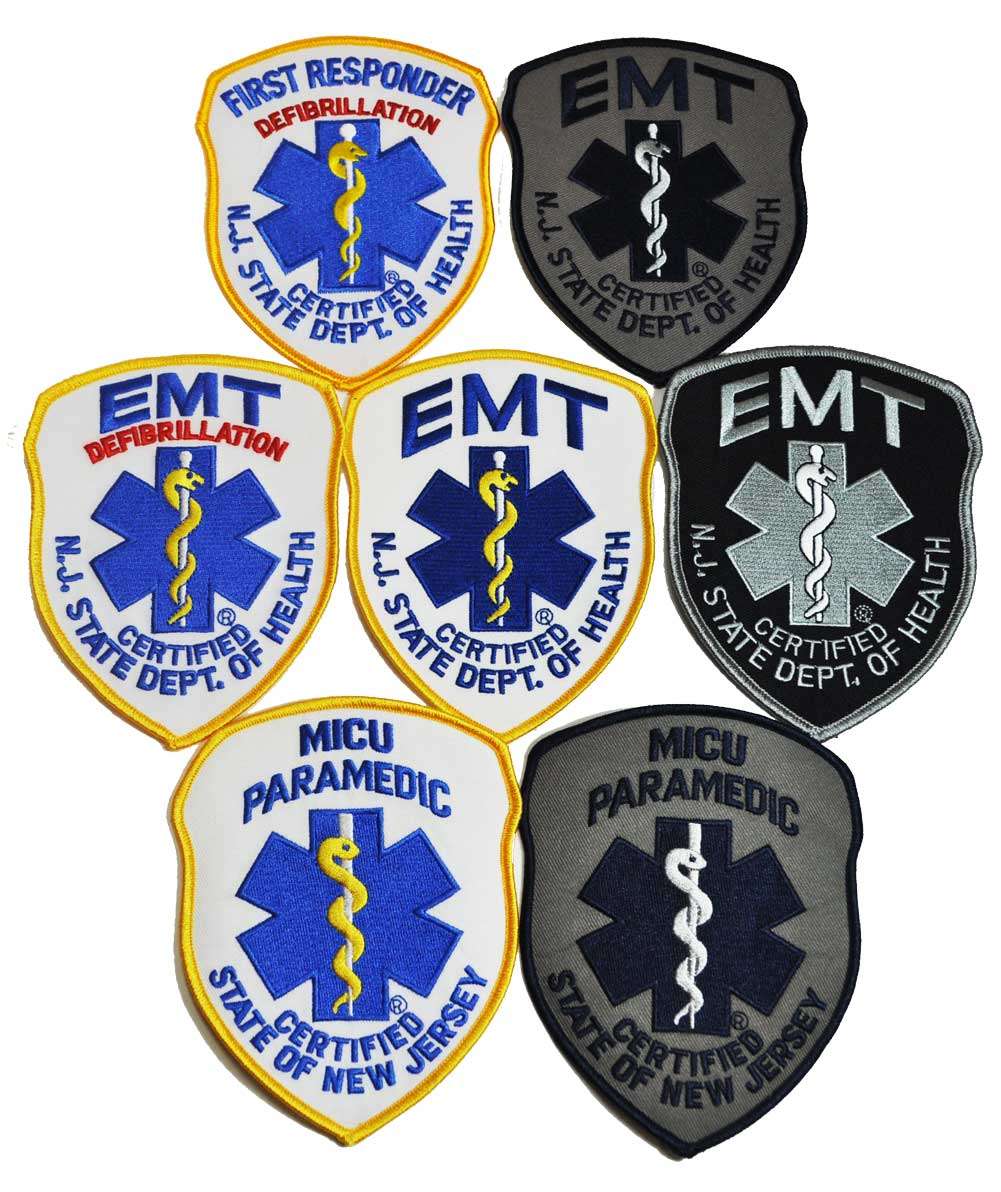 New Jersey EMS Patch Collector Set